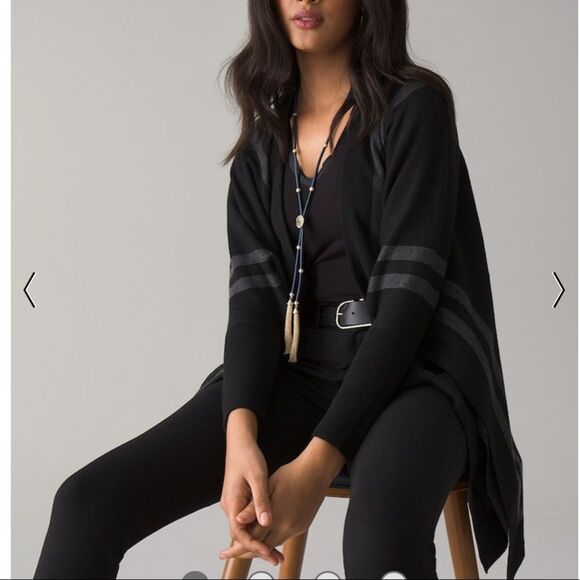 White House Black Market Ruana Wrap - Picture 3 of 15